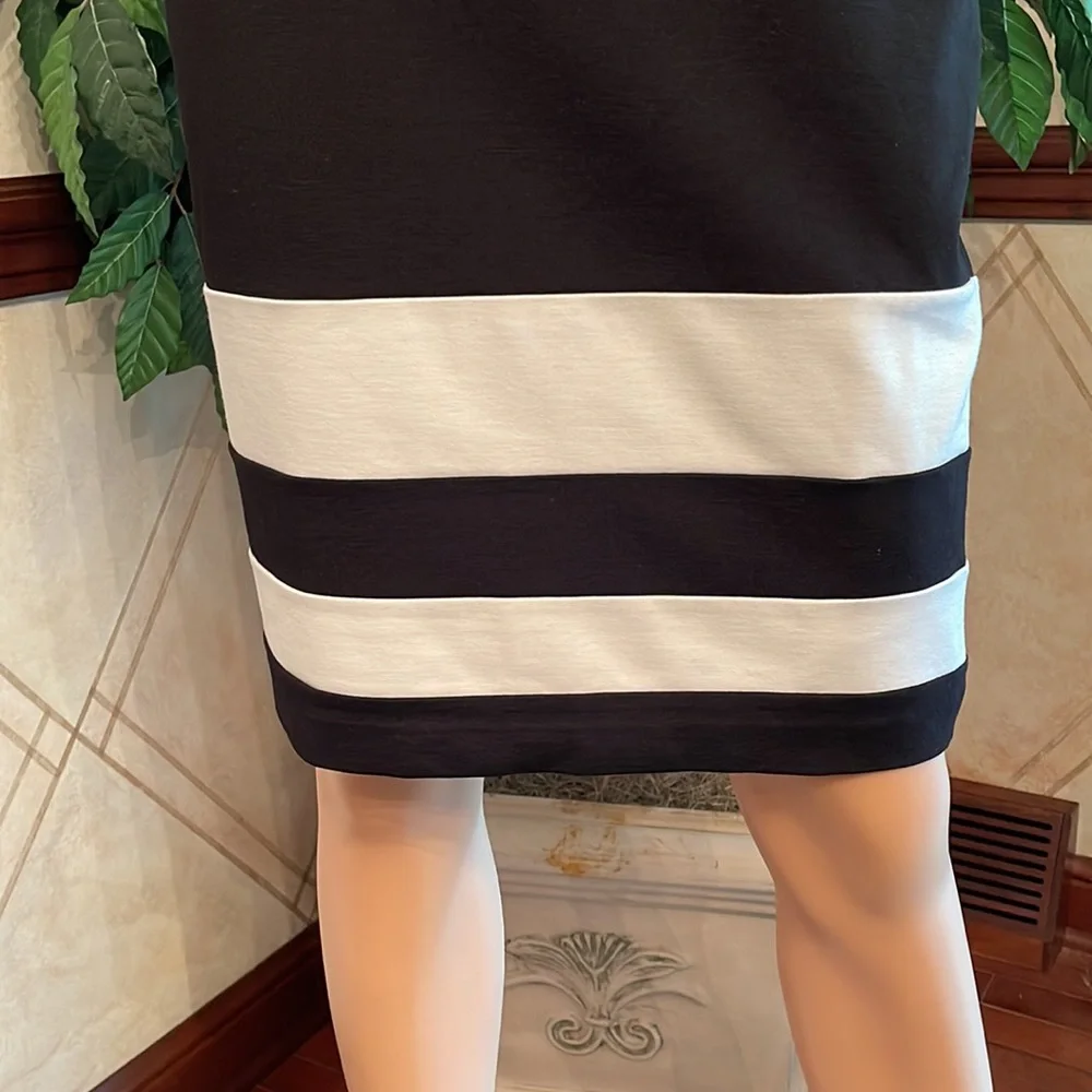 WHBM COLOR BLOCK PENCIL SKIRT - Picture 2 of 7